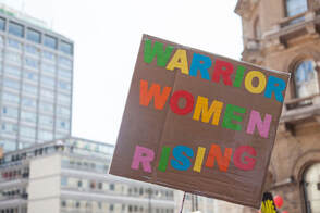 Warrior Women Rising Sign