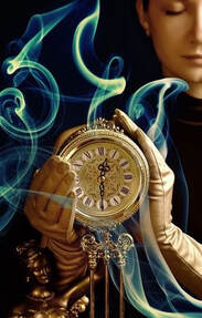 Woman with Timepiece